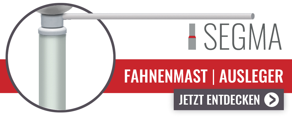 Fahnenmast Ausleger